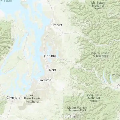 Map showing location of Issaquah (47.530100, -122.032620)