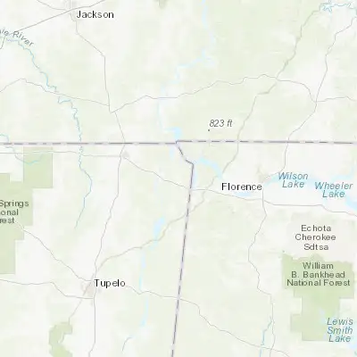 Map showing location of Iuka (34.811760, -88.190040)