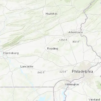 Map showing location of Jacksonwald (40.324540, -75.849650)