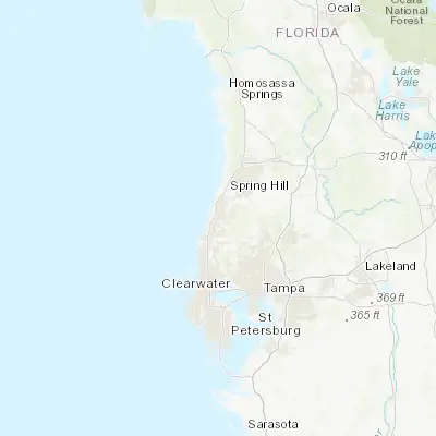 Map showing location of Jasmine Estates (28.293060, -82.690100)