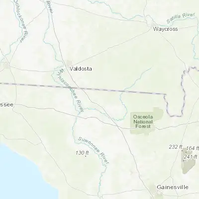 Map showing location of Jasper (30.518270, -82.948190)