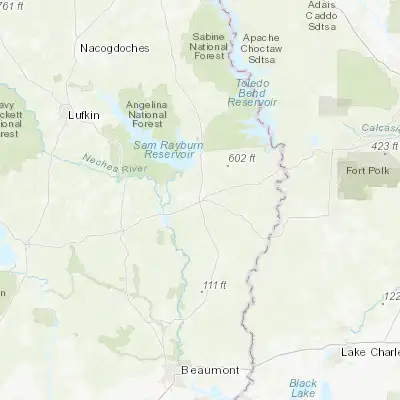 Map showing location of Jasper (30.920200, -93.996580)