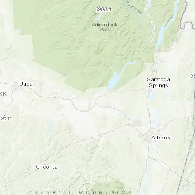 Map showing location of Johnstown (43.006740, -74.367640)