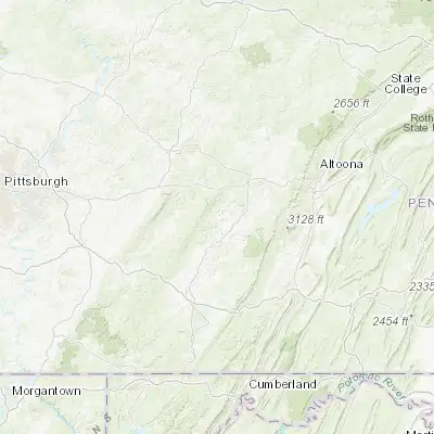 Map showing location of Johnstown (40.326740, -78.921970)