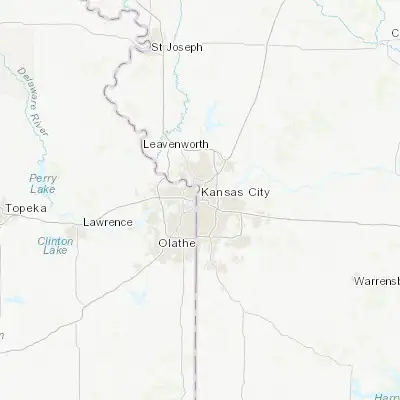 Map showing location of Kansas City (39.099730, -94.578570)