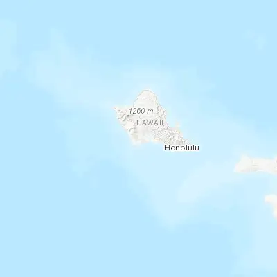 Map showing location of Kapolei (21.335550, -158.058200)