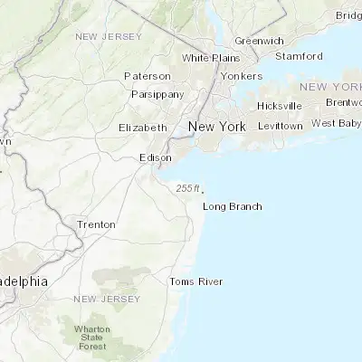 Map showing location of Keansburg (40.441770, -74.129860)
