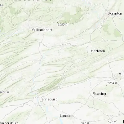 Map showing location of Kulpmont (40.793420, -76.472450)