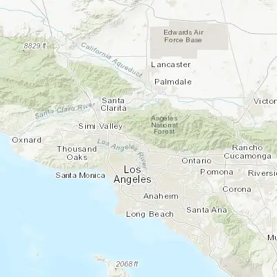 Map showing location of La Crescenta-Montrose (34.232160, -118.235290)