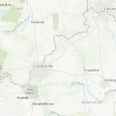 Map showing location of La Grange (38.407570, -85.378850)