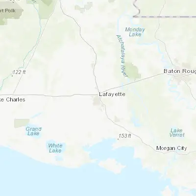 Map showing location of Lafayette (30.224090, -92.019840)