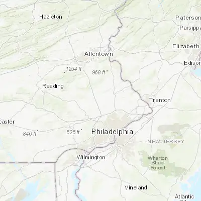 Map showing location of Lansdale (40.241500, -75.283790)