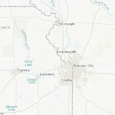 Map showing location of Lansing (39.248610, -94.900240)