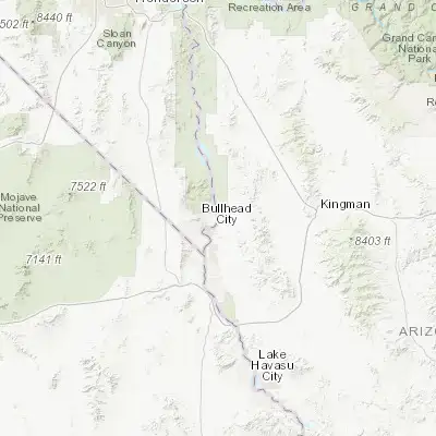 Map showing location of Laughlin (35.167780, -114.573020)