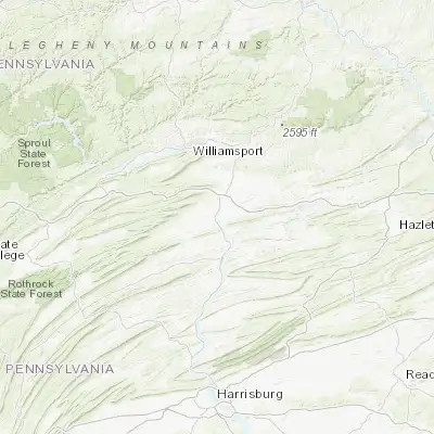 Map showing location of Lewisburg (40.964530, -76.884410)