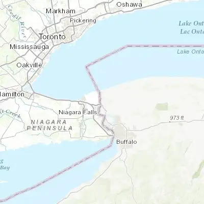 Map showing location of Lewiston (43.172560, -79.035880)