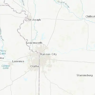 Map showing location of Liberty (39.246110, -94.419120)