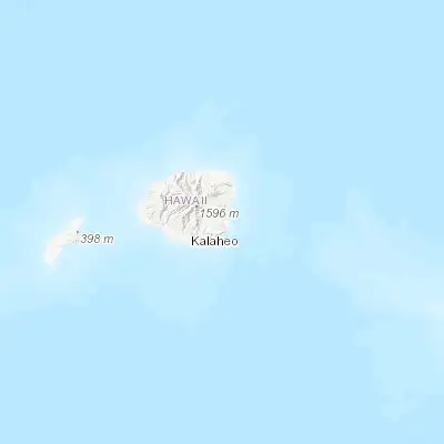 Map showing location of Lihue (21.981210, -159.372100)