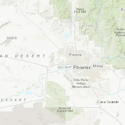 Map showing location of Litchfield Park (33.493370, -112.357940)