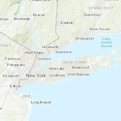 Map showing location of Lloyd Harbor (40.903430, -73.459840)
