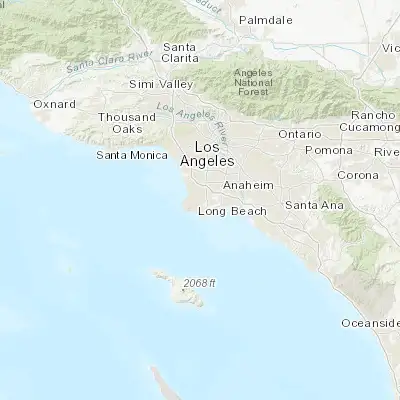 Map showing location of Lomita (33.792240, -118.315070)
