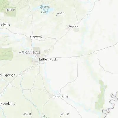 Map showing location of Lonoke (34.783980, -91.899860)