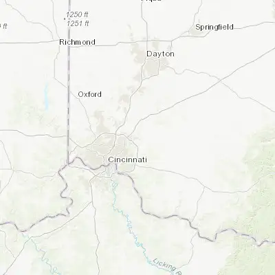 Map showing location of Loveland (39.268950, -84.263830)
