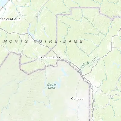 Map showing location of Madawaska (47.355320, -68.321710)