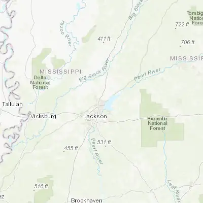 Map showing location of Madison (32.461810, -90.115360)