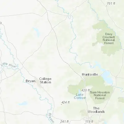 Map showing location of Madisonville (30.949910, -95.911620)