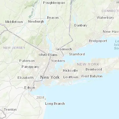 Map showing location of Mamaroneck (40.948710, -73.732630)