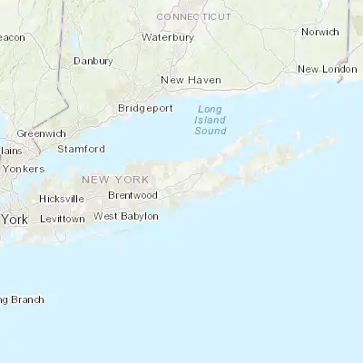 Map showing location of Manorville (40.873710, -72.807880)