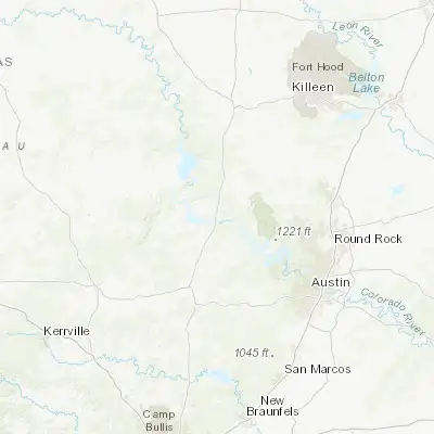 Map showing location of Marble Falls (30.578410, -98.275070)
