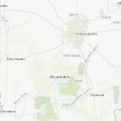 Map showing location of Martinsville (39.427830, -86.428330)