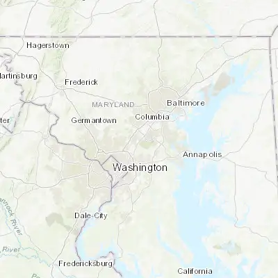 Map showing location of Maryland City (39.092050, -76.817750)