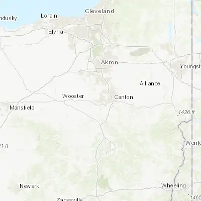 Map showing location of Massillon (40.796720, -81.521510)