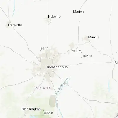 Map showing location of McCordsville (39.908100, -85.922760)