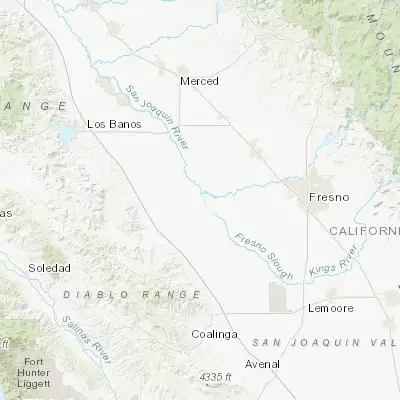 Map showing location of Mendota (36.753560, -120.381560)