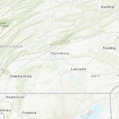 Map showing location of Middletown (40.199810, -76.731080)