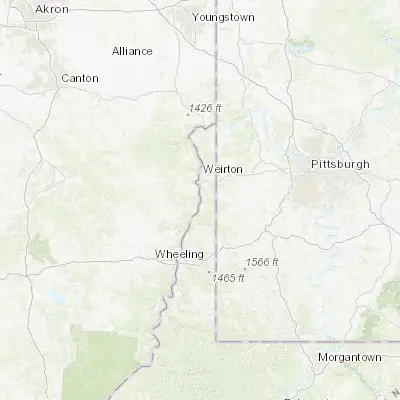 Map showing location of Mingo Junction (40.321740, -80.609800)