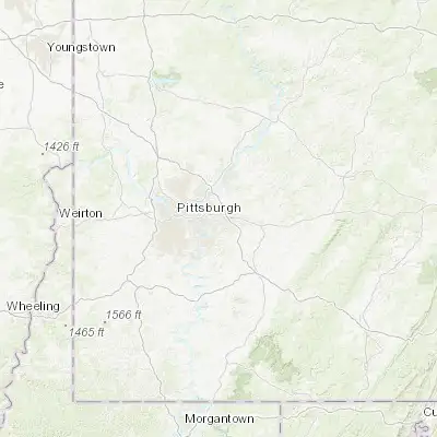 Map showing location of Monroeville (40.421180, -79.788100)