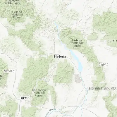 Map showing location of Montana City (46.537710, -111.932770)