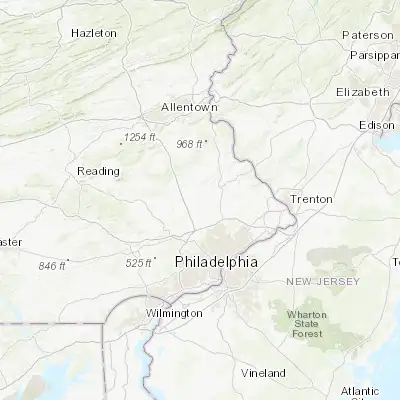 Map showing location of Montgomeryville (40.247330, -75.243790)