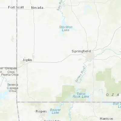Map showing location of Mount Vernon (37.103670, -93.818540)