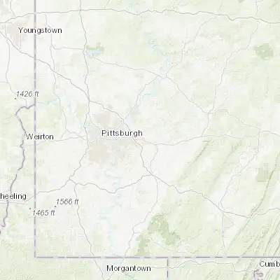 Map showing location of Murrysville (40.428400, -79.697550)