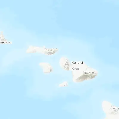 Map showing location of Napili-Honokowai (20.975330, -156.678260)
