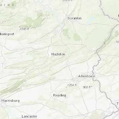 Map showing location of Nesquehoning (40.864530, -75.811030)
