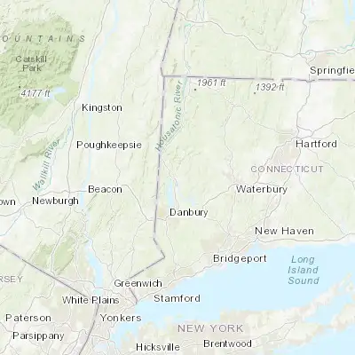 Map showing location of New Milford (41.577040, -73.408450)