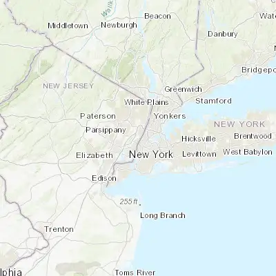 Map showing location of North Bergen (40.804270, -74.012080)