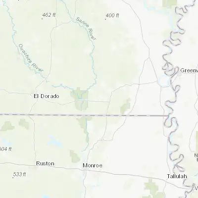 Map showing location of North Crossett (33.165680, -91.941520)